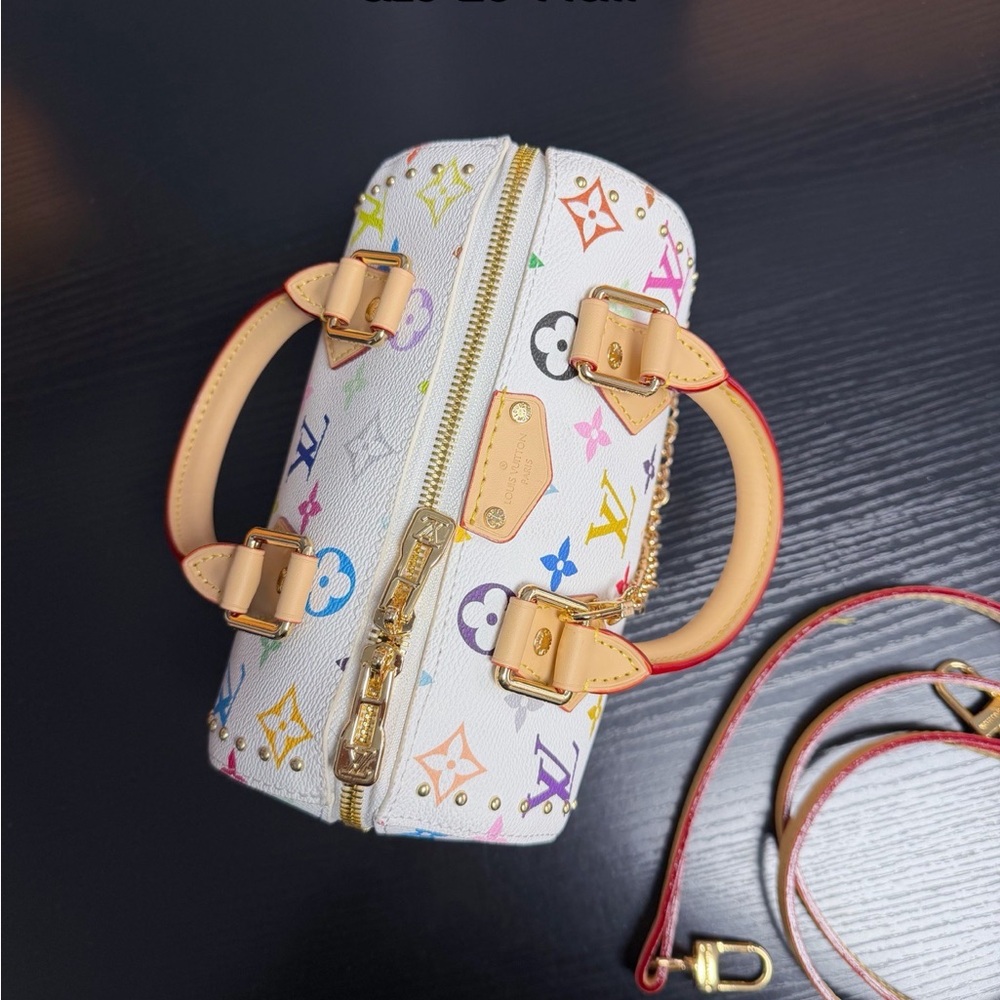Louis Vuitton Multicolor Monogram Mini Speedy Bag… - image 9